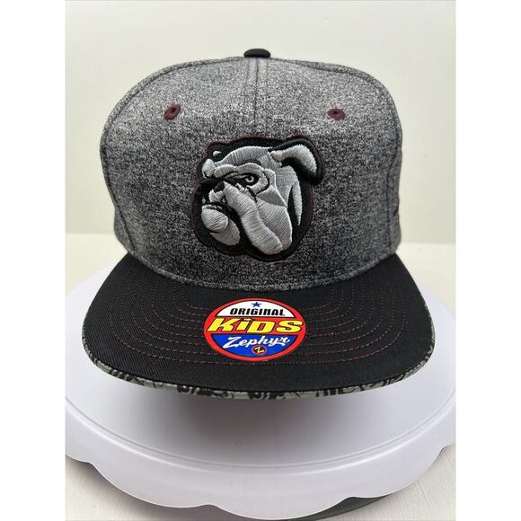 Zephyr Other - Zephyr Kids Bulldog Cap NCAA Hat Gray Adjustable